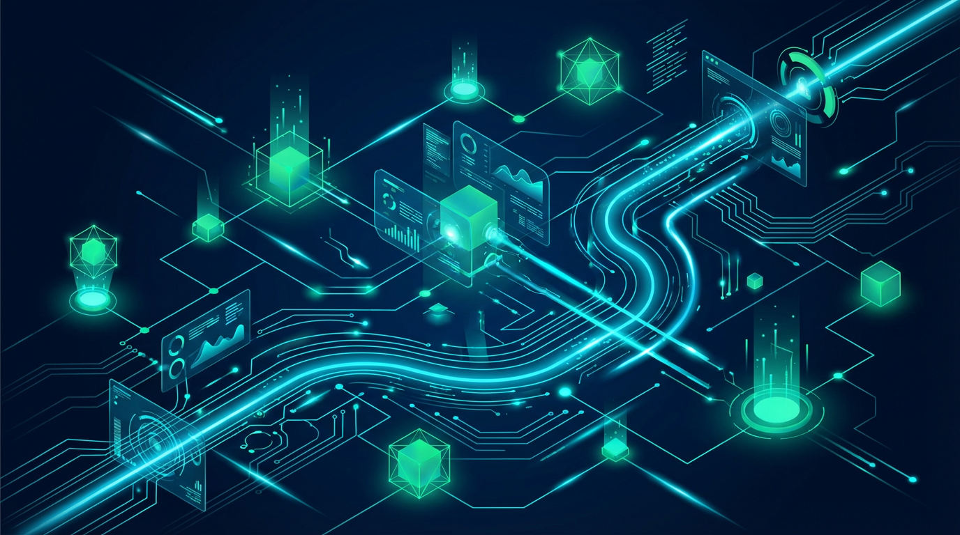 AI 开发日志主视觉